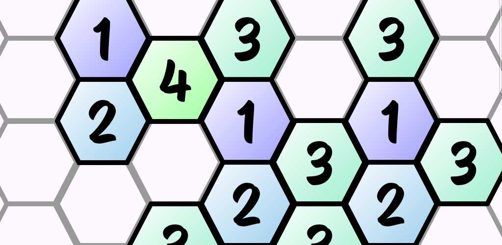 Hexagons with numbers